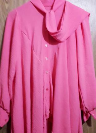 Туника,длинная блуза oversize италия3 фото