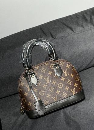 Louis vuitton alma brown