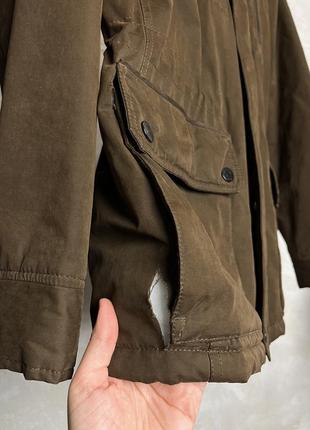 Очень качественная мужская куртка marks & spencer со съемным воротником размер s теплая на синтепоне нюанс на реставрацию8 фото