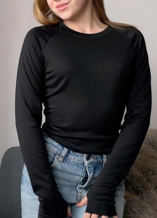 Идеальное боди с длинными рукавами <unk> база на весну