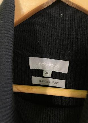 Мужской шерстяной гольф кофта maddison wool cashmere xl4 фото