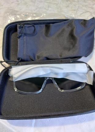 Brand new polaroid coregrey mirror rectangular men's sunglasses pld 2121/s mng/ex 5810 фото