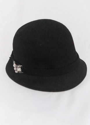 Жіночий шерстяний капелюх шляпа італія1 фото