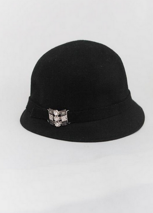 Жіночий шерстяний капелюх шляпа італія2 фото