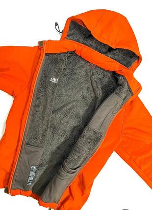 Утепленная оutdoor кофта pinea /размер м/ теплая кофта / outdoor / теплое худи / pinea...