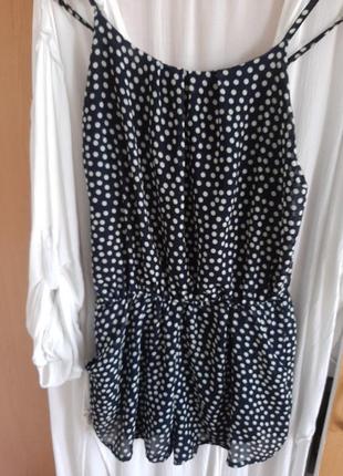 Ромпер в горошек