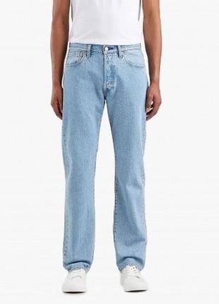 Levis 501 premium levi’s джинсы голубые легкие