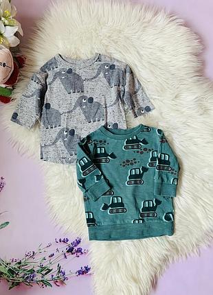 Комплект регланів next хлопчику 3-6 місяців