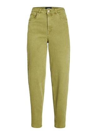 Женские джинсы jjxx фасон мом, зеленый цвет, размер s, m, l4 фото