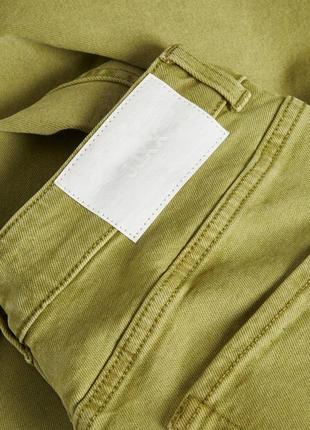 Женские джинсы jjxx фасон мом, зеленый цвет, размер s, m, l7 фото
