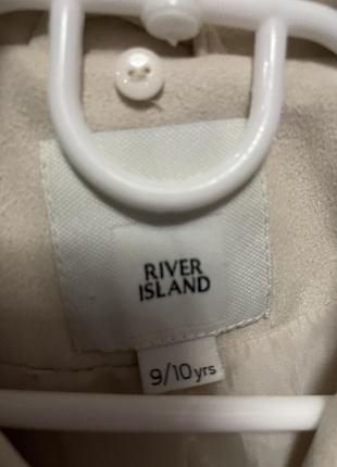 Стильная куртка косуха на девочку river island4 фото