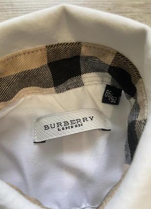 Брендовая рубашка burberry3 фото