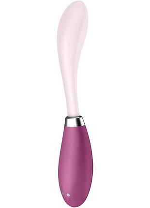 Вибратор satisfyer g-spot flex 3 red, гибкий ствол с фиксацией положения 4