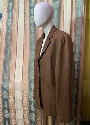 Кожаная итальянская дизайнерская куртка leonardo2 фото