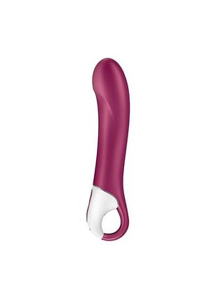 Смарт вибратор точки g satisfyer big heat с функцией подогрева 2