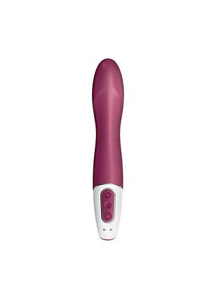 Смарт вибратор точки g satisfyer big heat с функцией подогрева 3
