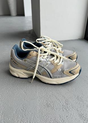 Кроссовки asics gel-1130 silver/beige