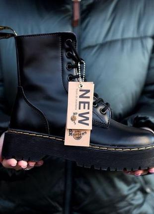 Жіночі черевики dr. martens jadon (хутро)10 фото