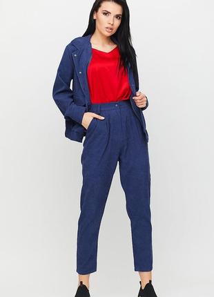 Костюм бомбер плюс брюки из вельвета