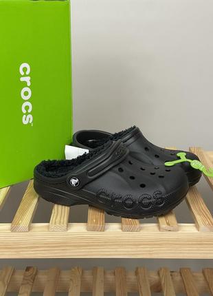 Тапки утеплені crocs1 фото