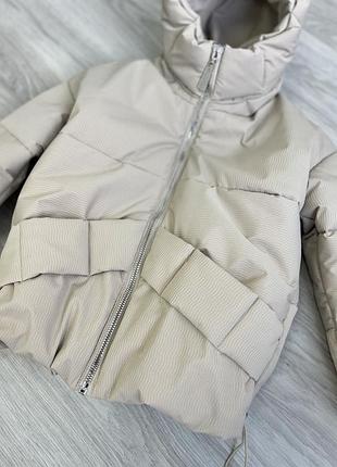 Новинка! деми куртка пуфер для девочки 3