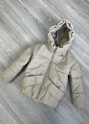 Новинка! деми куртка пуфер для девочки 4