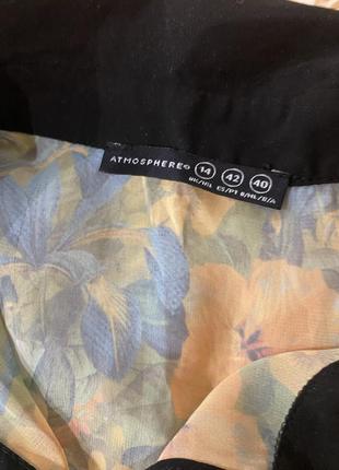 Напівпрозора сукня у квіти, плаття платье на пляж