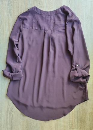 Женская блуза с длинным рукавом цвета марсала primark5 фото