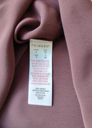 Женская блуза с длинным рукавом цвета марсала primark8 фото