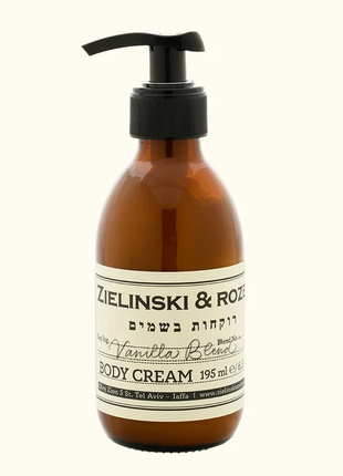 Крем для тіла zielinski & rozen vanilla blend 195мл (залінски розен ваніла бленд)