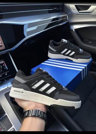 Чоловічі кросівки adidas green drop step gray black