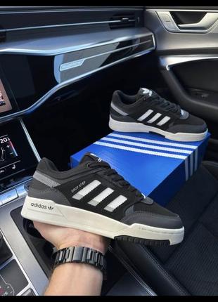 Мужские кроссовки adidas originals drop step gray black