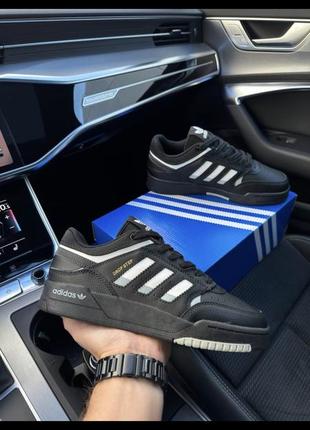 Мужские кроссовки adidas originals drop step black