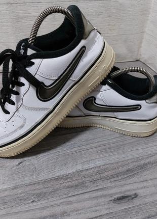 Nike air force 1 low nba white black gs