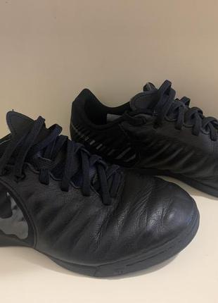 Кросівки футзалки nike tiempo 36,5 р шкіра стан нових1 фото