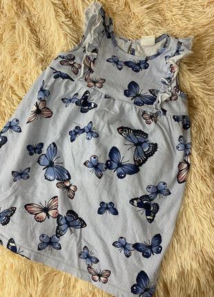 Плаття платье сукня у метелики h&m2 фото