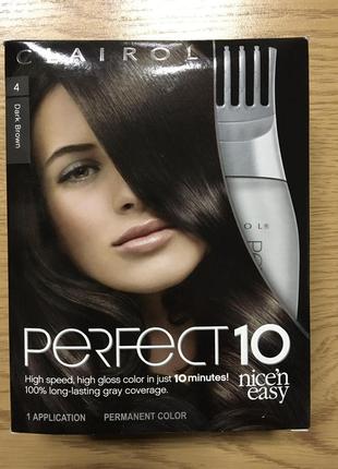 Фарба для волосся clairol, 4 ( dark brown )