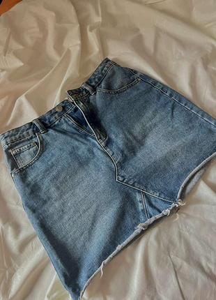Джинсовая юбка джинсовая юбка1 фото