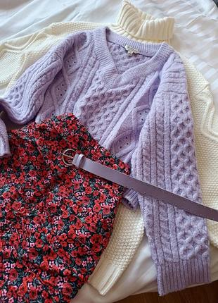 Костюм комплект юбка zara и укороченный свитер3 фото