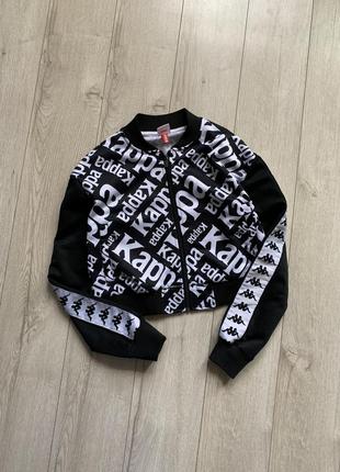 Kappa оригинальный бомбер кофта свитшот