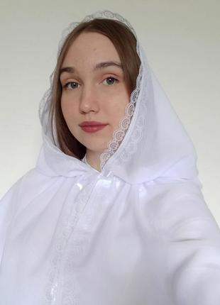 Палантин в храм на хрестини, вінчання👰⛪