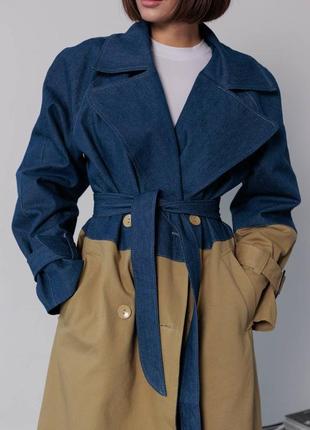 Яркий трендовый плащ 5