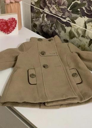 Б/в пальто . 80 см