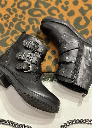 Черевики жіночі якісні натуральна шкіра оригінал