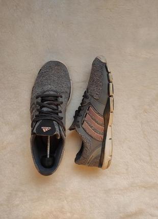 Серые меланж мужские кроссовки adidas adipure trainer ориг тканевые текстиль можно женские