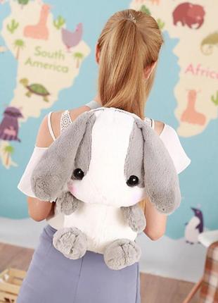 Дизайнерский рюкзак для девочки resteq. милый портфель в форме японского кролика