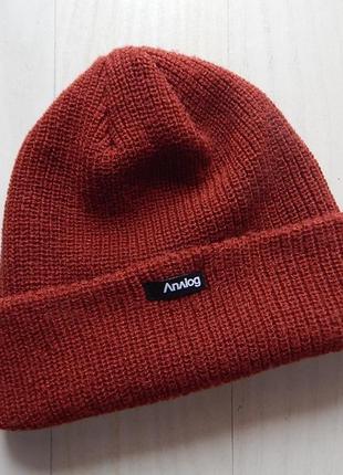 Шапка біні vintage analog snowboards beanie