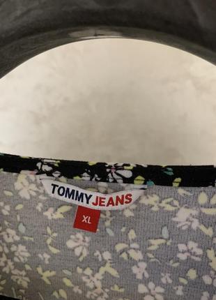 Платье платье tommy hilfiger цветочное принт6 фото