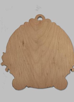 Рама різьблена дерев'яна для вишивки із завитками.  розмір 15 х 15 см. код/артикул 142 9055 фото