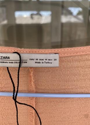 Хлопковая рубашка zara m этно бохо8 фото